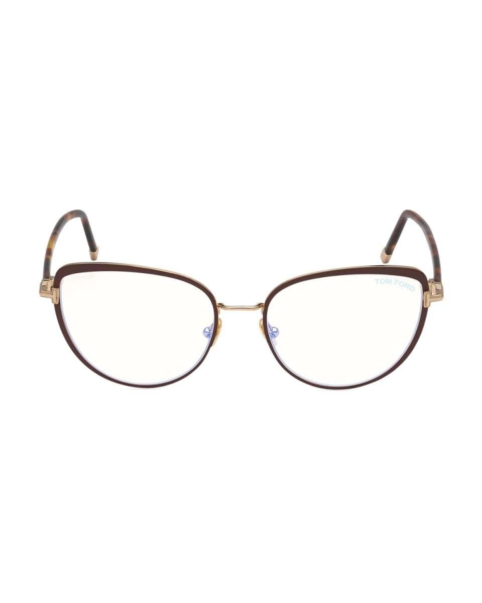 Blue Light Blocking Metal Optical Cat-Eye Glasses
